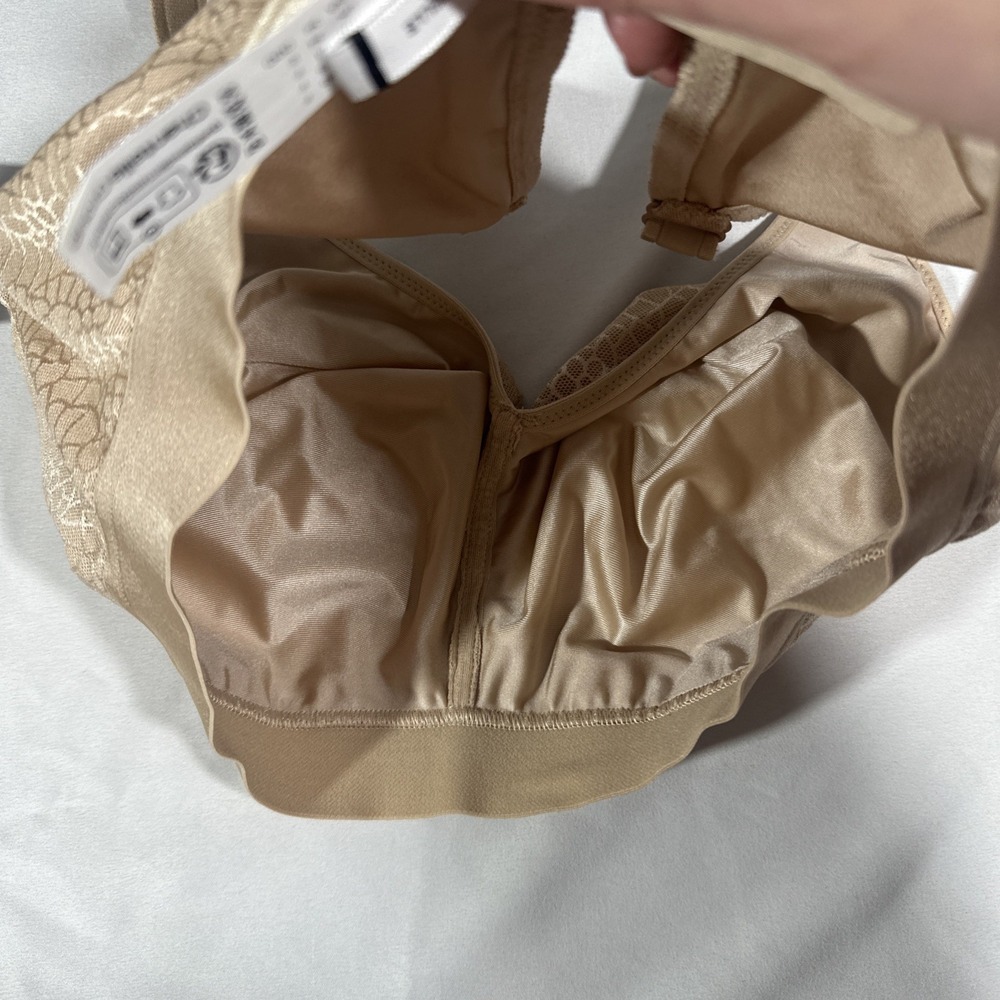 NWT $78 Chantelle [ 34DDD US ] C Magnifique Wirefree Bra in‎ Nude #7001 - Picture 8 of 10